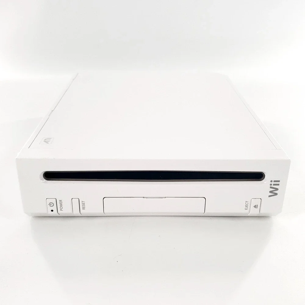 Nintendo Wii Console RVL-001 White w/ Remote, Nunchuk, Cables Tested & Works
